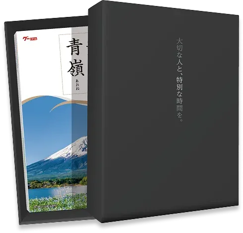 グートラベルオリジナルBOXとカタログ