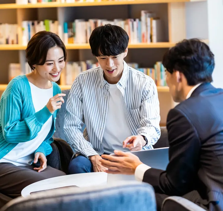 企業の商談シーン