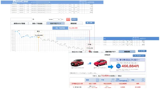 商談ツールの画面